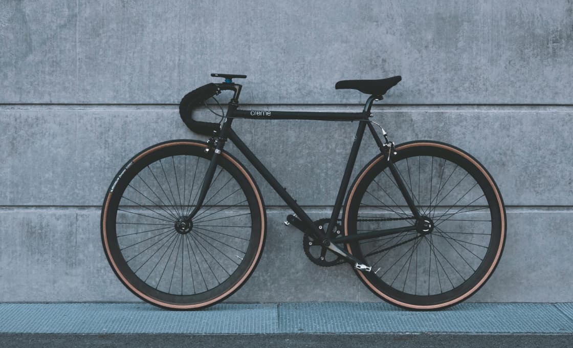 bicicleta preta